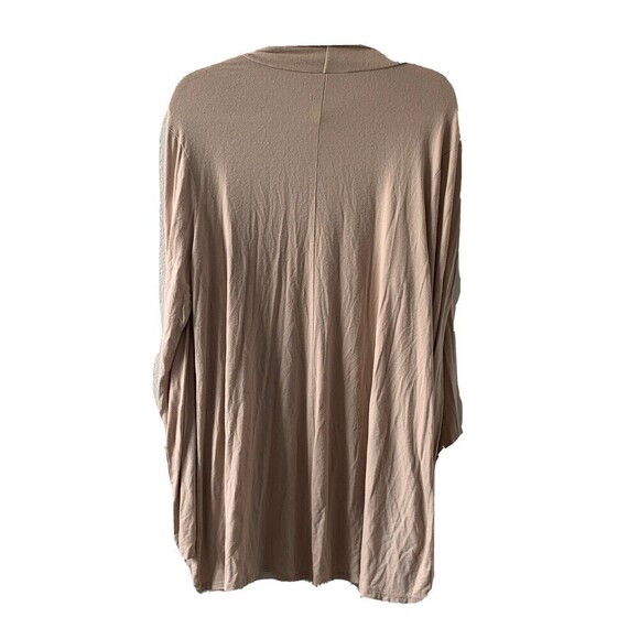 BKE Buckle Womens Size XL Beige Open Front Duster Cardigan - Picture 3 of 6